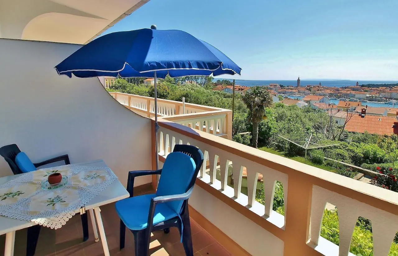 Unterkunft Kata Mit Panoramablick Auf Die Stadt Rab Croácia