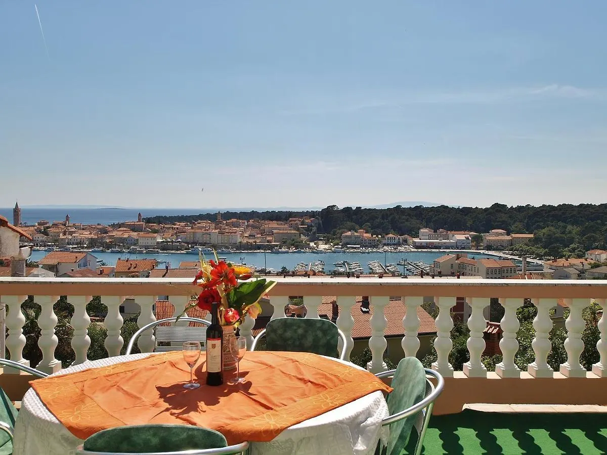Apartamento Unterkunft Kata Mit Panoramablick Auf Die Stadt Rab Croácia