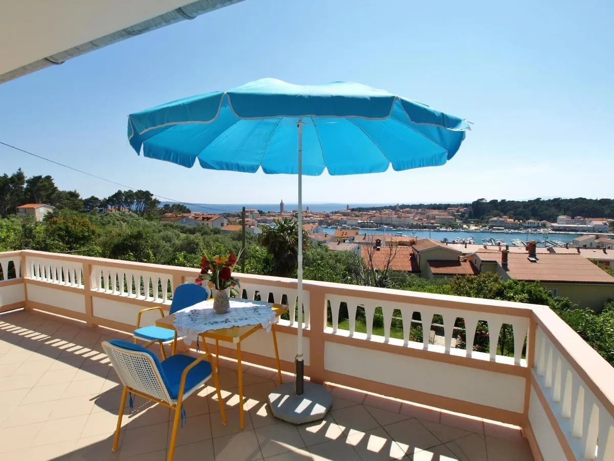Unterkunft Kata Mit Panoramablick Auf Die Stadt Rab Rab Town