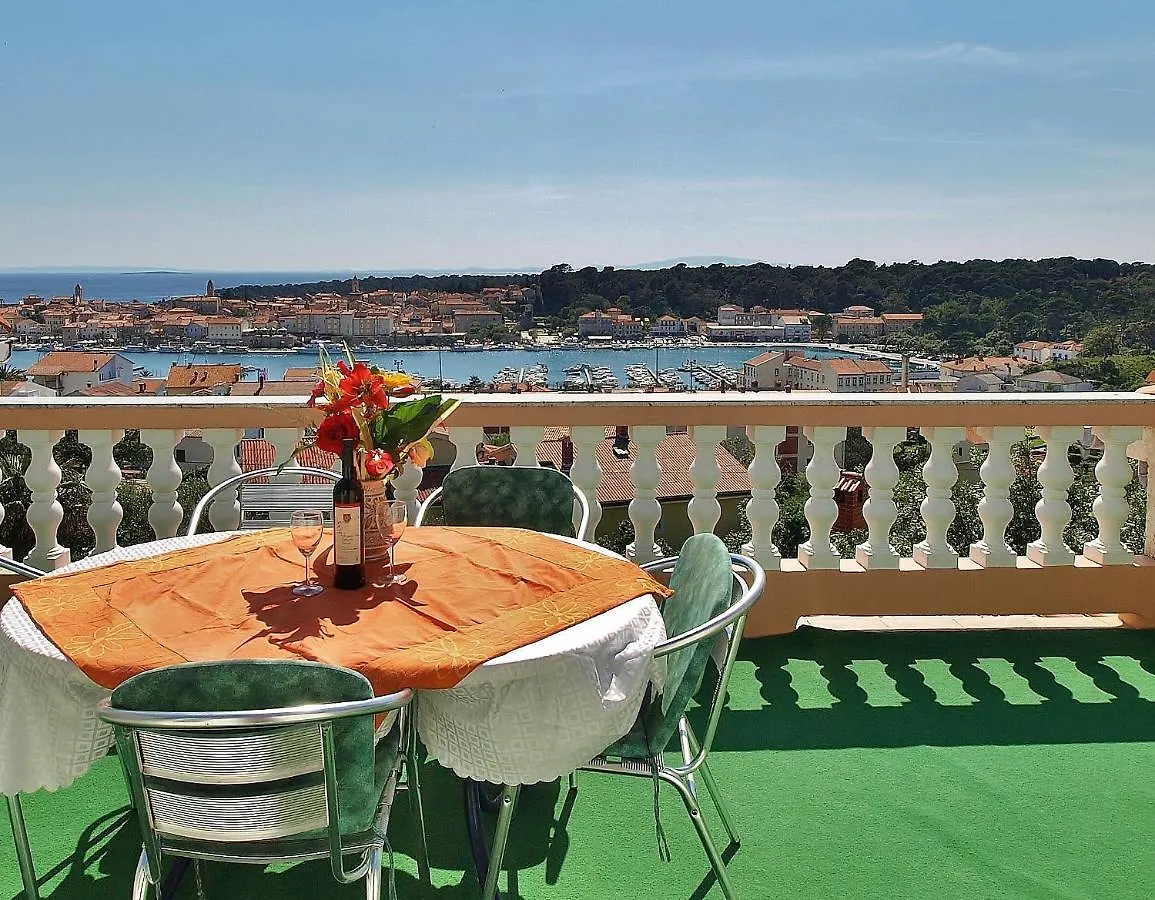 Appartement Unterkunft Kata Mit Panoramablick Auf Die Stadt Rab Kroatië