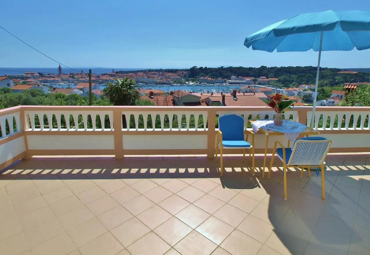 Unterkunft Kata Mit Panoramablick Auf Die Stadt Rab Kroatië