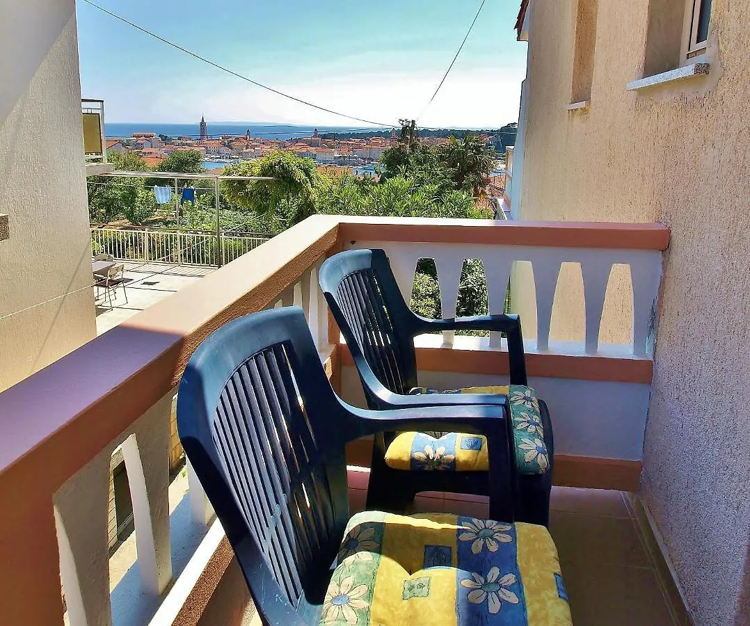 Unterkunft Kata Mit Panoramablick Auf Die Stadt Rab 0*, Rab Town Kroatië